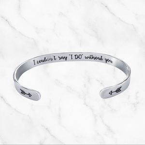 Bridal Party Cuff Bracelet